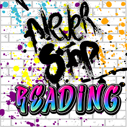 Never stop reading graphic